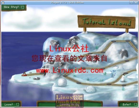 Ubuntu 8.04 游戏Pingus[图]