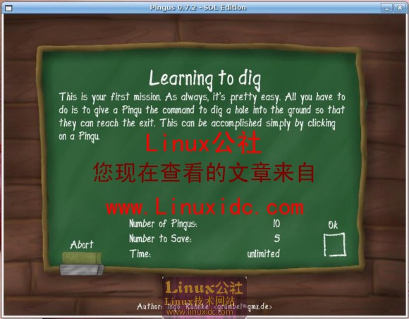 Ubuntu 8.04 游戏Pingus[图]