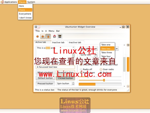 Ubuntu 8.10 最新主题Ubuntunion曝光[多图]