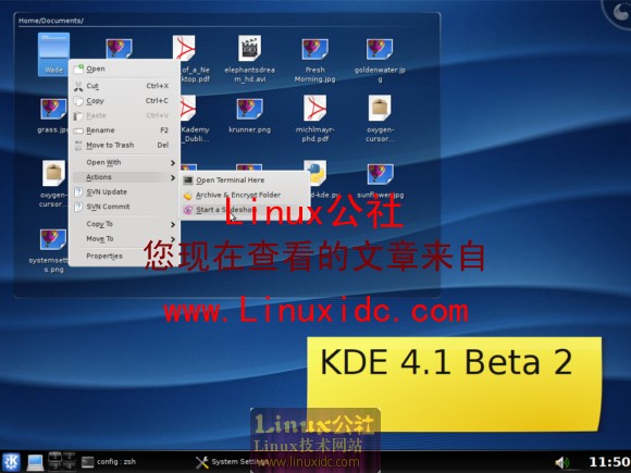 KDE 4.1 Beta 2 的亮点[图文]