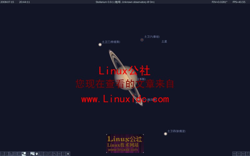 [图文]Ubuntu 8.04下安装Stellarium看星星