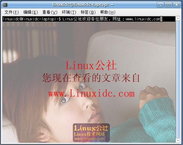 给Ubuntu终端添加背景图像