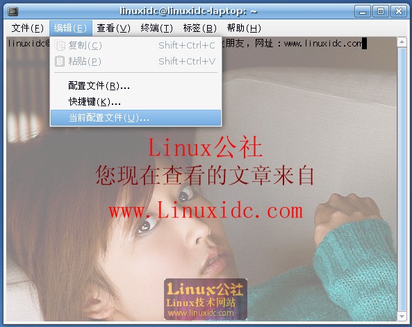 给Ubuntu终端添加背景图像