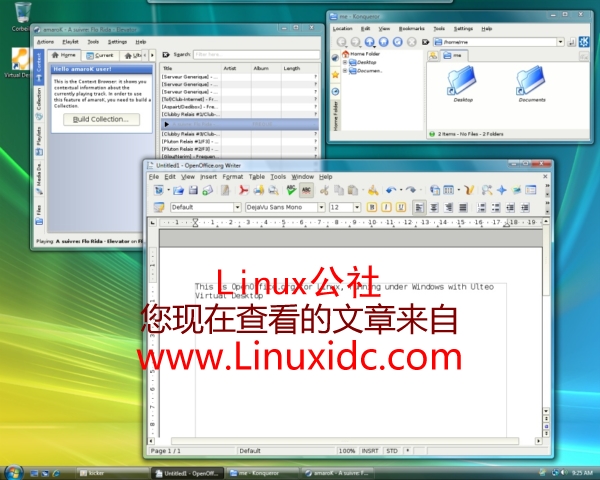 Virtual Desktop:让你在Windows下运行Linux程序(图)