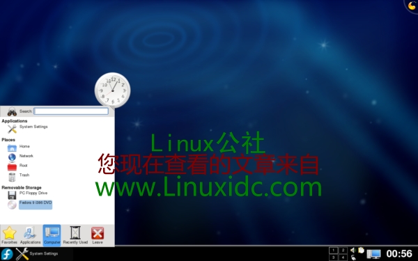 体验Fedora 9的KDE桌面(图)