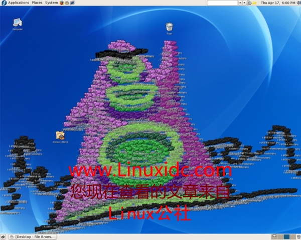 Fedora令人叹为观止的桌面效果艺术品