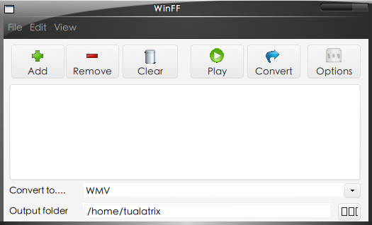 Linux系统下图形界面视频转换工具WinFF