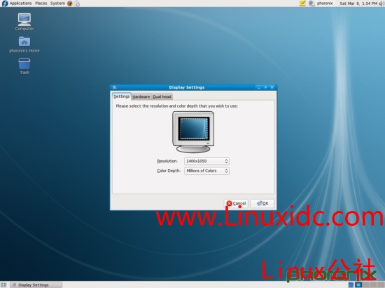 Fedora 9桌面截图