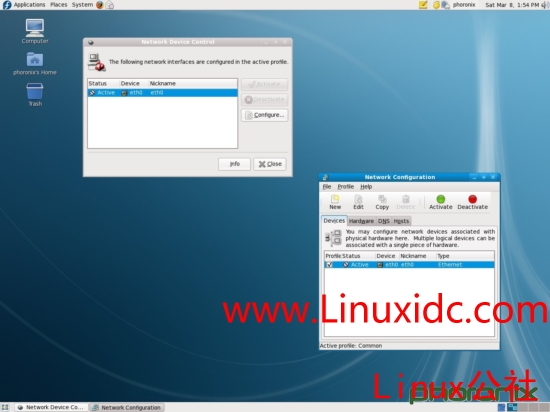 Fedora 9桌面截图