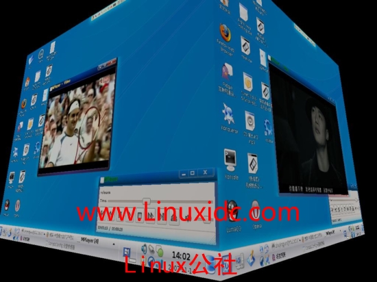Ubuntu 3D桌面特效展示!超绚目(图)