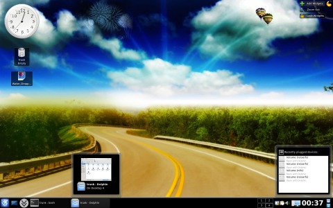 Linux视觉盛宴 KDE 4.1 Rev 783000精美图赏