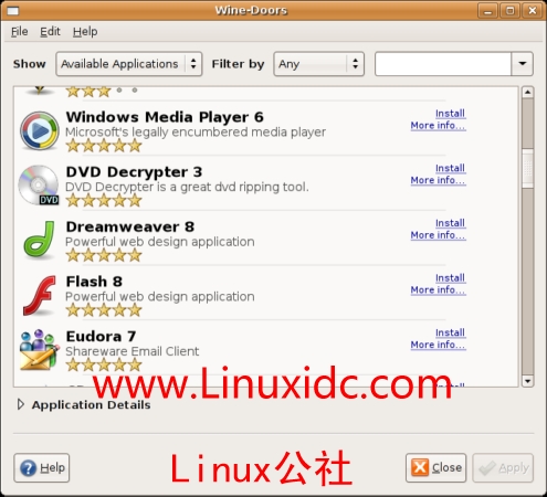 Ubuntu下安装IE6.0、Flash 8等原来好简单(图)