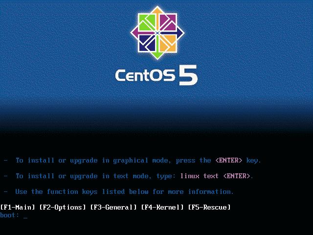 CentOS 5安装教程图文讲解