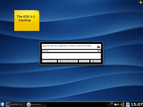 Linux全新桌面KDE 4.0图赏