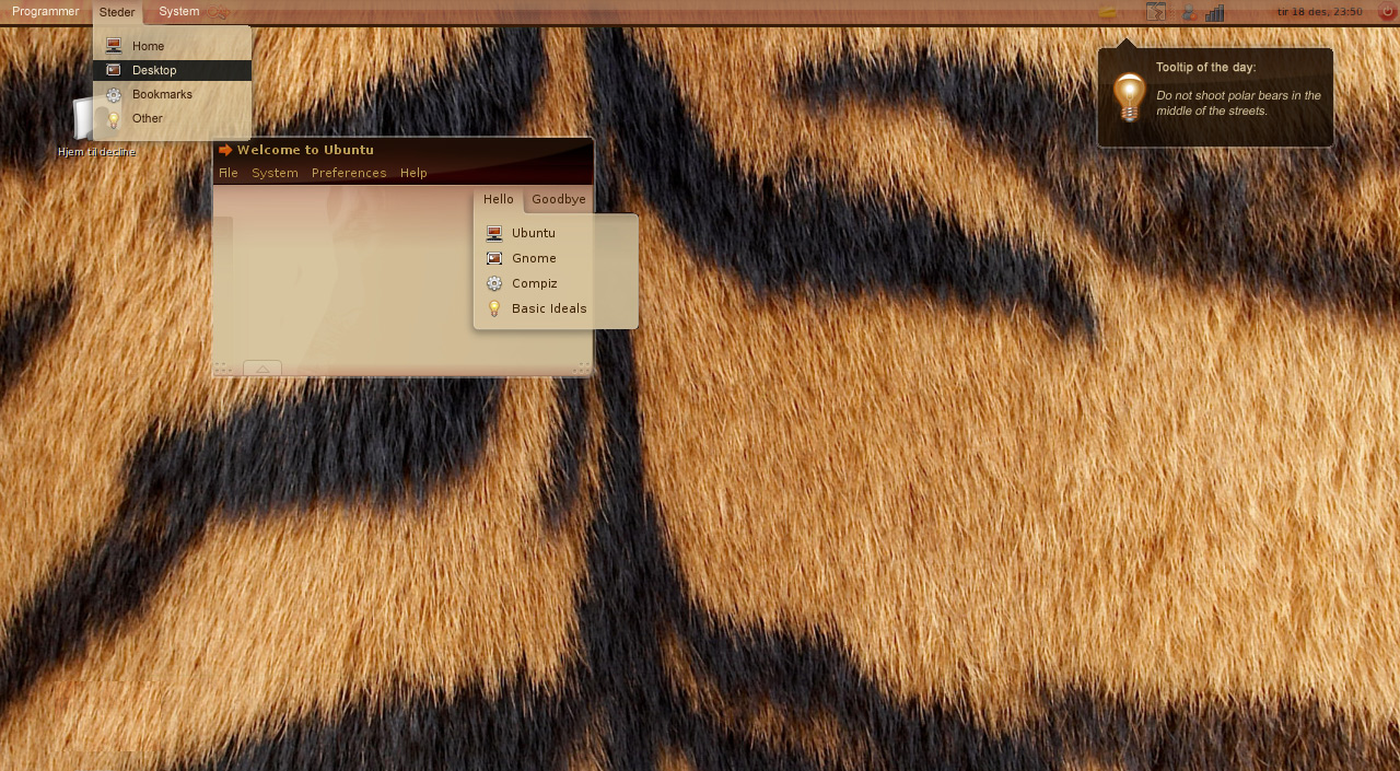 Ubuntu 8.04 推出候选新主题