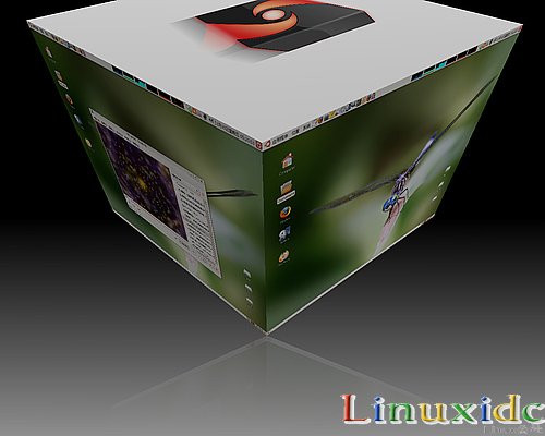 Ubuntu 7.10下靓丽的3D桌面效果