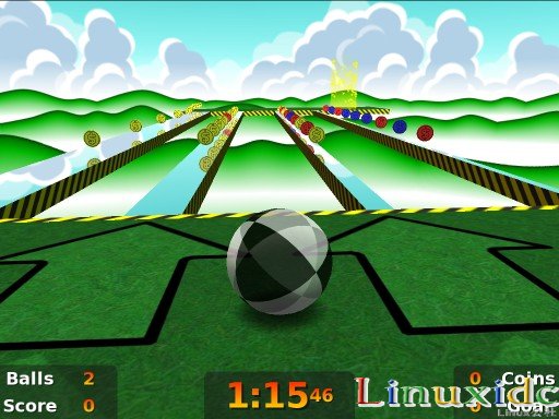 Ubuntu Linux下玩3D高尔夫球neverputt(图)