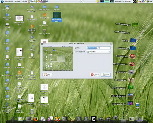 Fedora8里最新加入MacOSX风格的托盘(图)