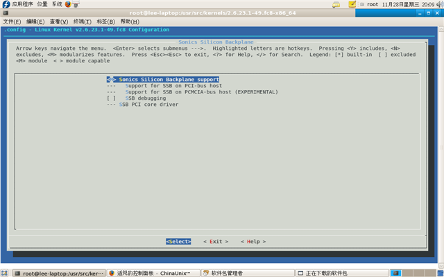 Fedora8 下安装HP6515b笔记本驱动