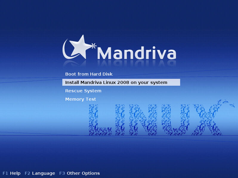 Mandriva Linux 2008 免费版安装详解(配图)