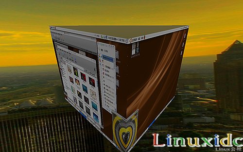 Ubuntu 7.10的3D桌面特效真是美的没话说