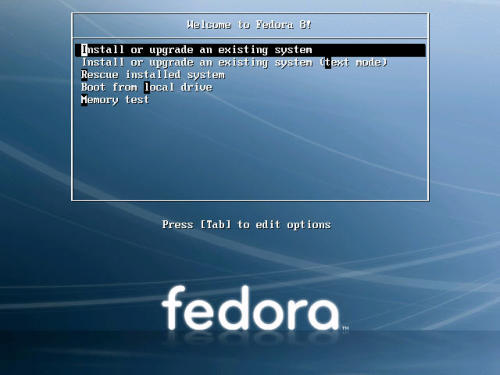 Fedora 8 安装全过程(图)