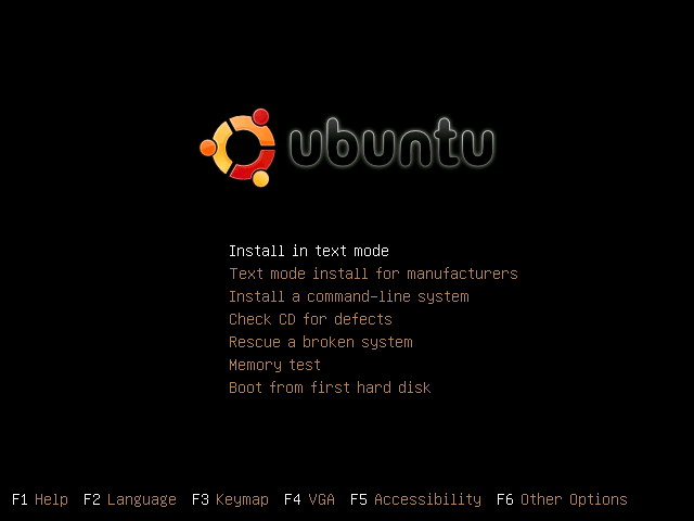 Ubuntu7.10硬盘安装图文详细过程讲解