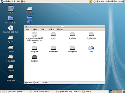 Fedora8与dos、xp、win2008、leopard五系统同时并存
