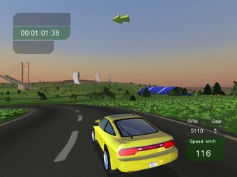 Linux下的3D 赛车游戏Tile Racer(图)