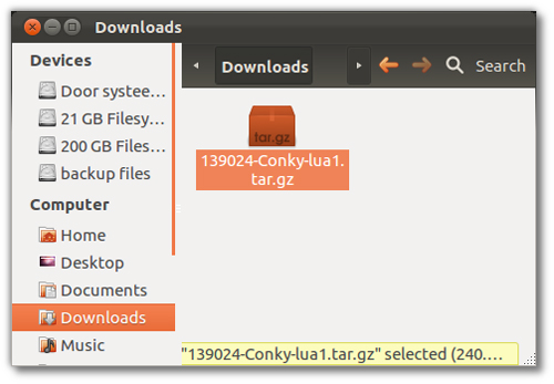 Ubuntu下安装Linux性能监测工具Conky