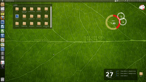 为 Ubuntu 安装漂亮的 Screenlets 小工具