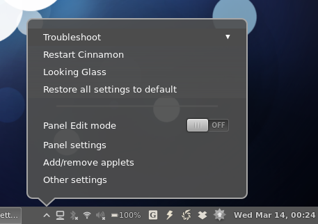 Gnome Shell 分支 Cinnamon 1.4 发布
