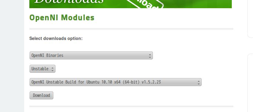 Ubuntu下安装配置OpenNI实战笔记