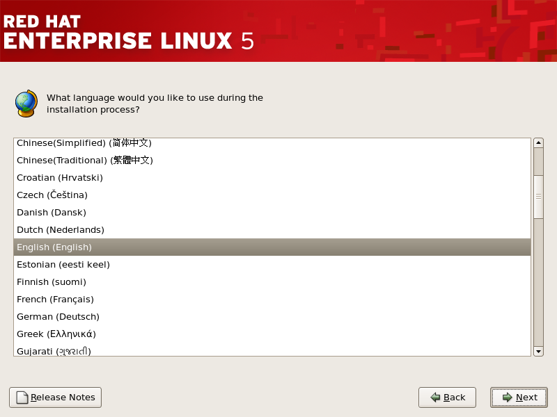 RedHat Enterprise Linux 5,RedHat