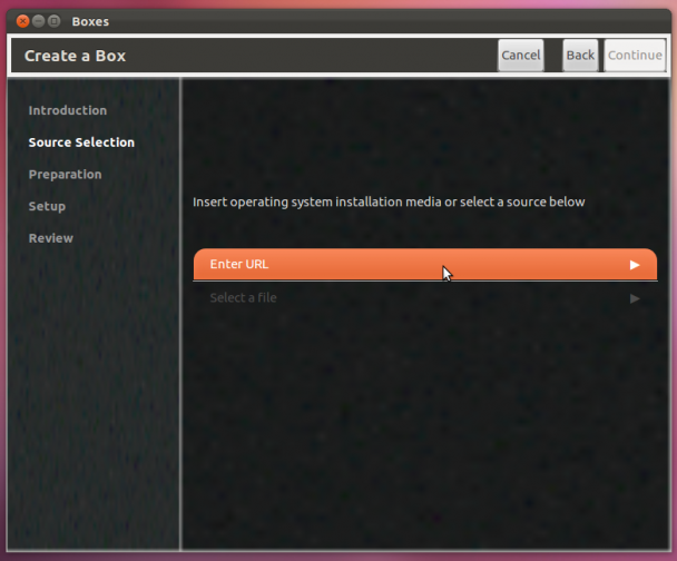 GNOME Boxes 3.3.5