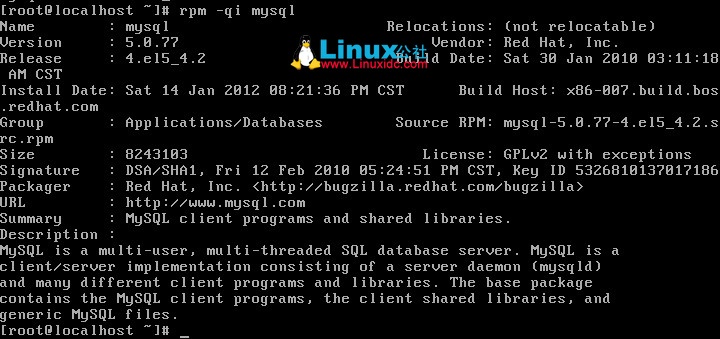 Linux 自学笔记：RPM 管理