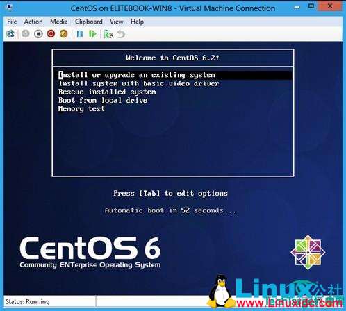 如何在Windows 8 Hyper-V上安装CentOS