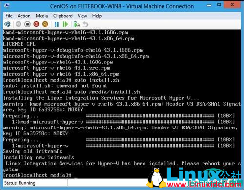如何在Windows 8 Hyper-V上安装CentOS