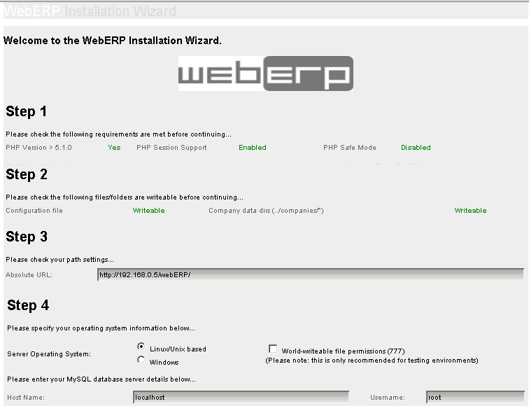 图文详解WebERP安装