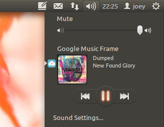 Google Music Sound Menu Integration 