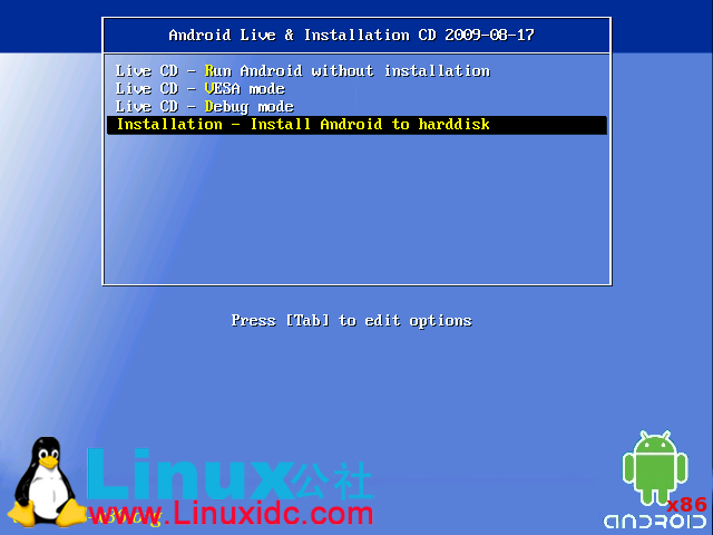 Android-x86尝鲜续 系统详细安装教程
