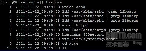 Linux基础：让history记录命令的历史执行时间