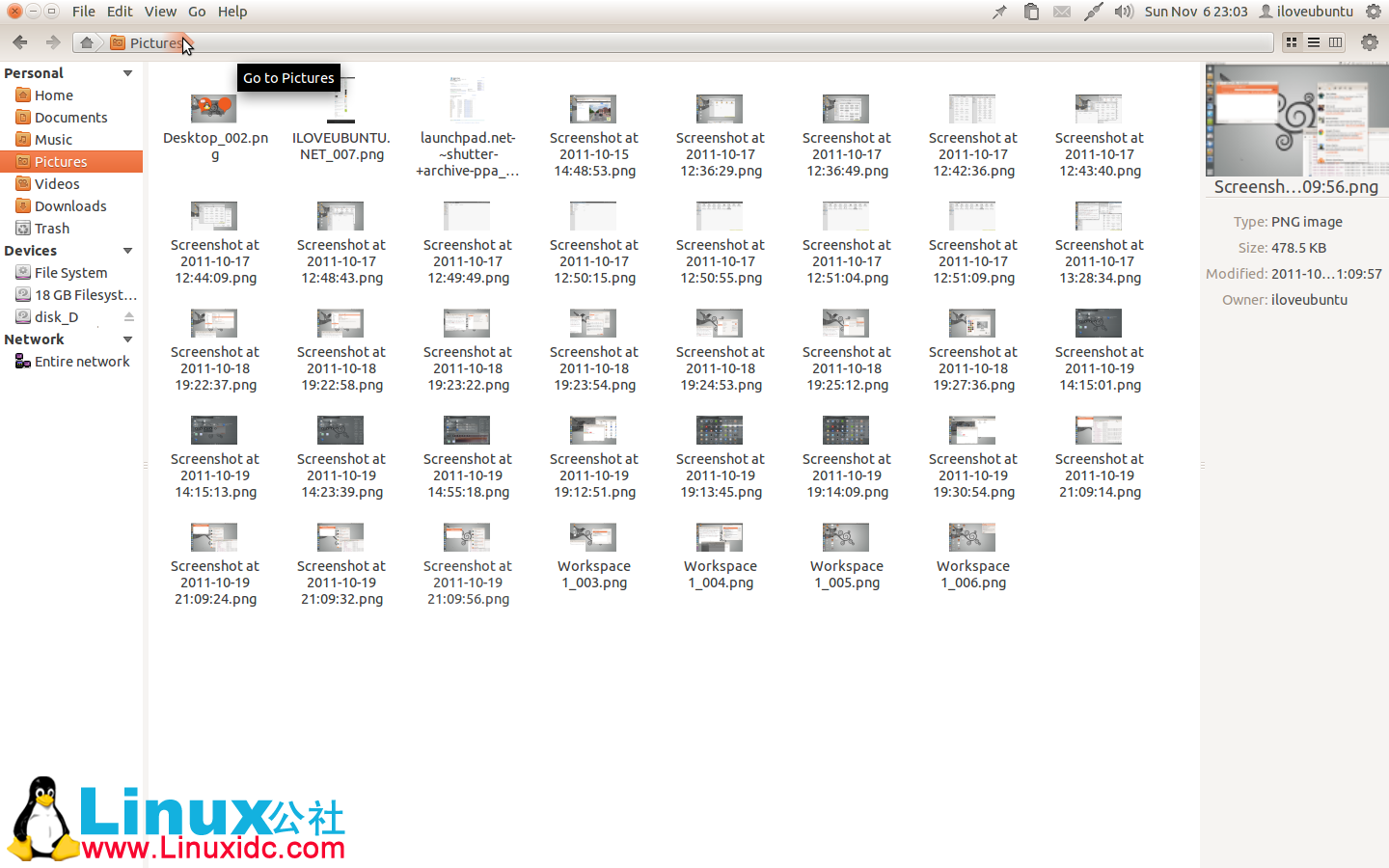 Ubuntu 11.10 上安装 Elementary项目的Marlin 文件浏览器