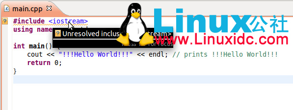 Eclipse CDT配置c++标准库目录(Ubuntu 11.10)