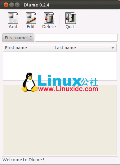 Dlume：简易地址簿