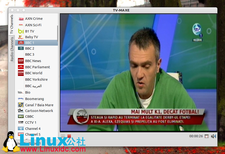 Ubuntu中安装网络电视SopCast