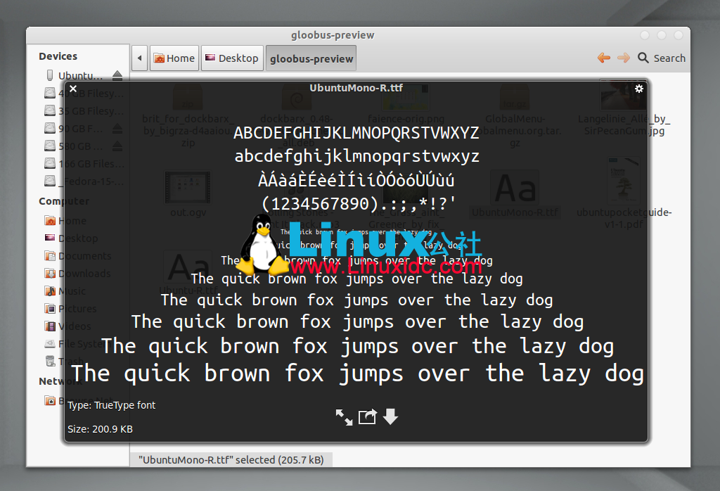 Gloobus 文件快速预览已支持 Nautilus 3.2