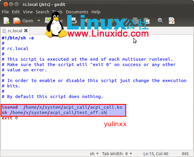 Ubuntu 1110环境 联想Y460A禁用独显
