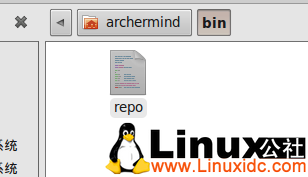 下载 repo 脚本文件到当前主目录的/bin 目录下,并保存在文件repo 中