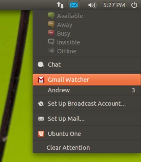 Ubuntu 安装Gmail 客户端GmailWatcher